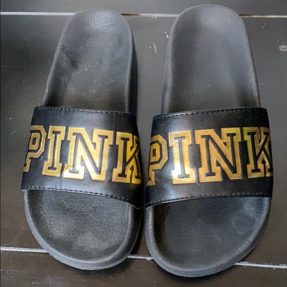 Pink pool slides